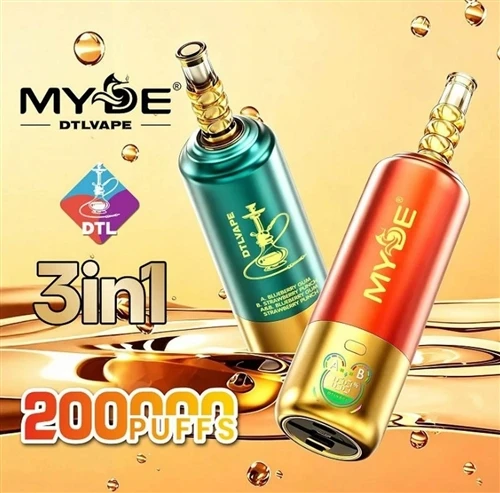 MYDE DTL 3in1 200000 Einweg-Vaporizer